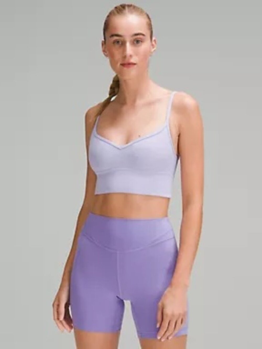 Lululemon Align Sweetheart Bra | Lilac Smoke | Size 4 A/B Cup